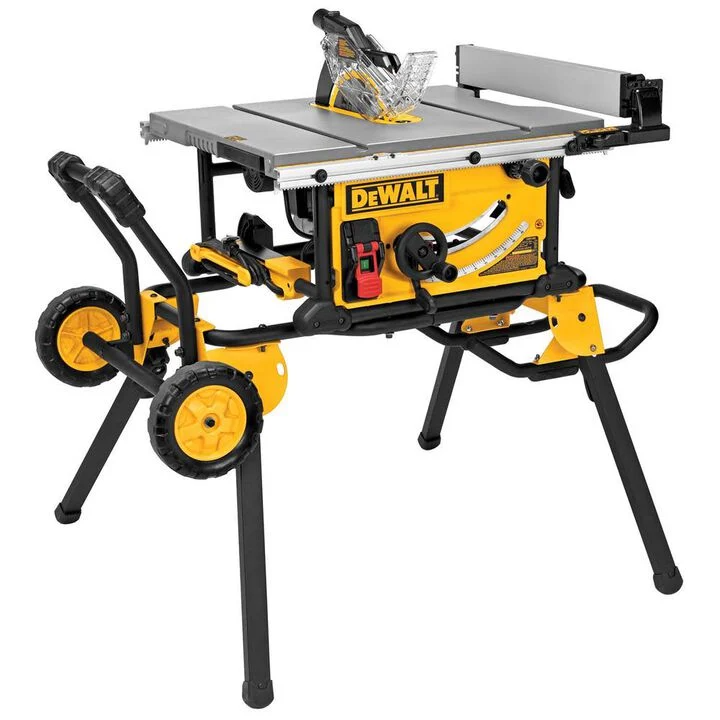DEWALT DWE7491RS 10" Jobsite Table Saw with Rolling Stand