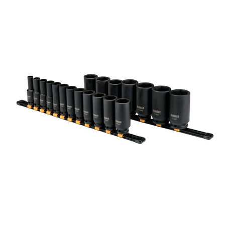 DEWALT DWMT19239 19-Piece Deep Impact Socket Set
