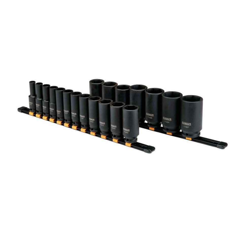 DEWALT DWMT19239 19-Piece Deep Impact Socket Set
