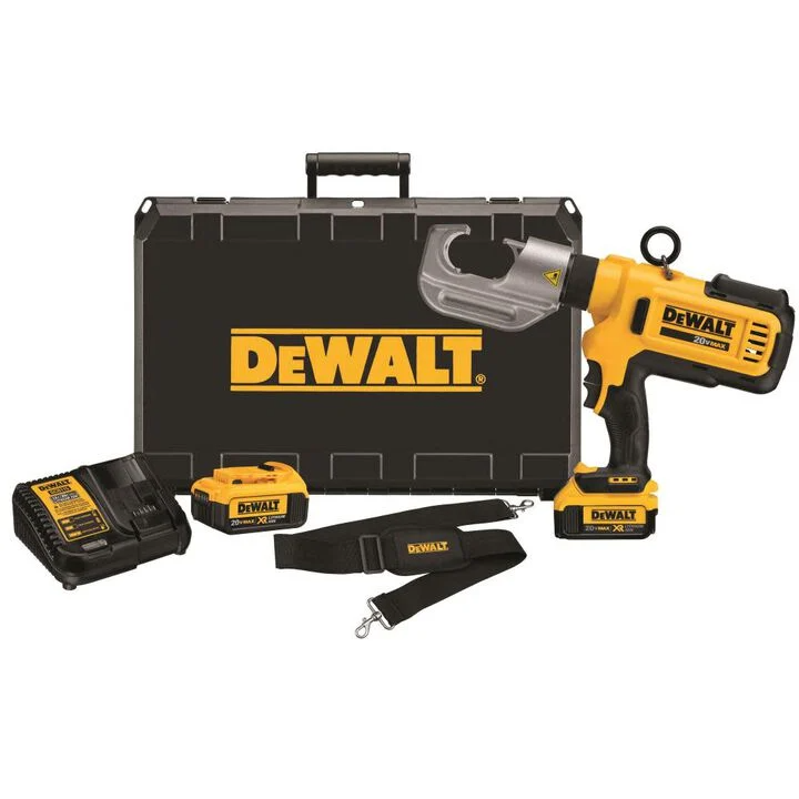 DEWALT DCE300M2 Cable Crimping Tool 20V MAX Crimping Kit