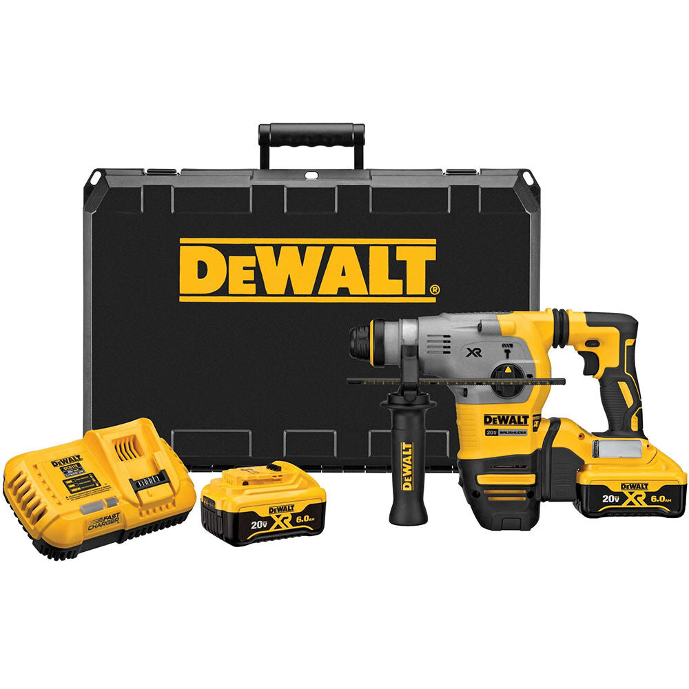 DEWALT DCH293R2 Rotary Hammer 20V MAX XR Brushless SDS Plus Kit