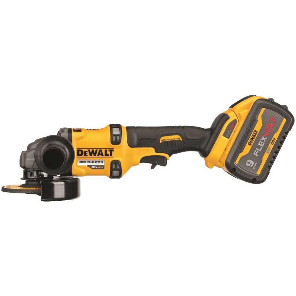 DEWALT DCG418X1 FLEXVOLT 60V MAX 4-1/2 in. to 6 in. Grinder Kit with Kickback Brake image 2