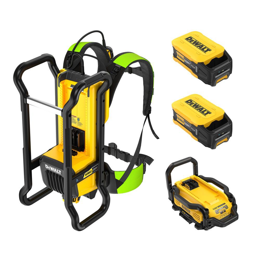 DEWALT DCPS310AG2 Backpack Vibrator POWERSHIFT Cordless Kit
