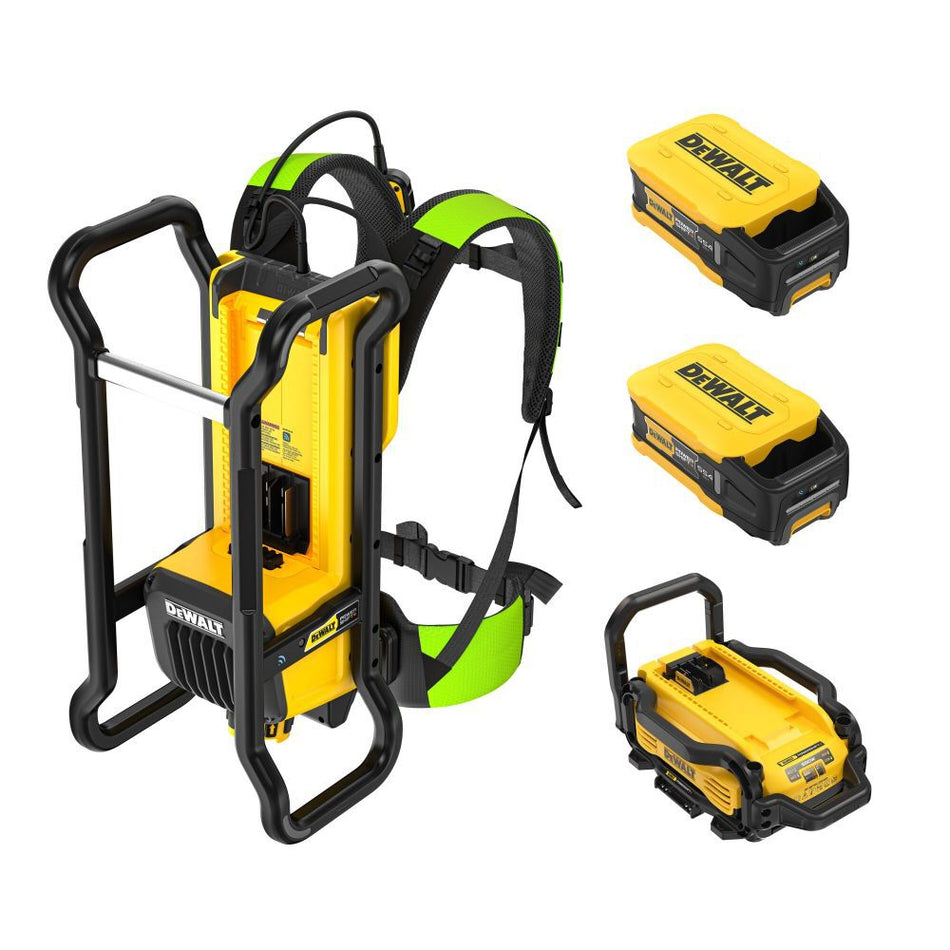DEWALT DCPS310AG2 Backpack Vibrator POWERSHIFT Cordless Kit