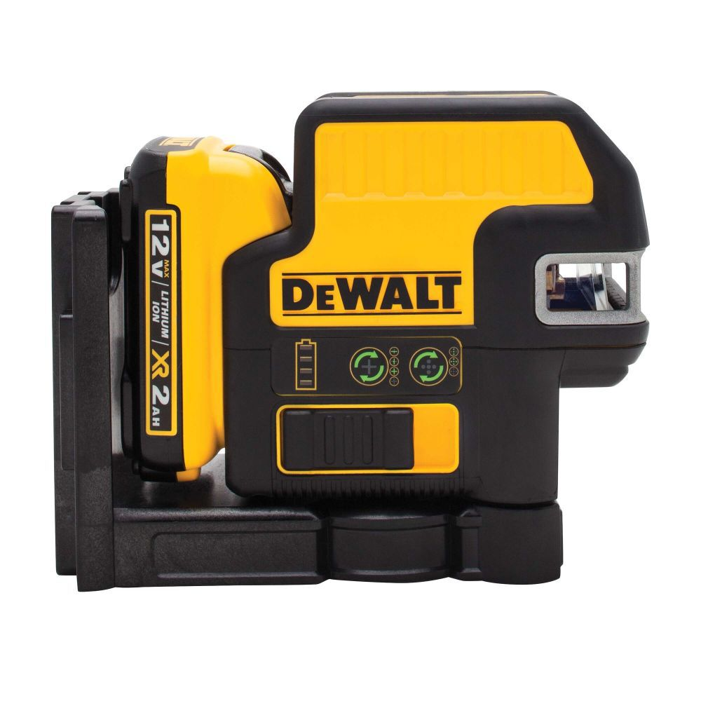 DEWALT DW0825LG 12V MAX 5 Spot Cross Line Green Laser Level