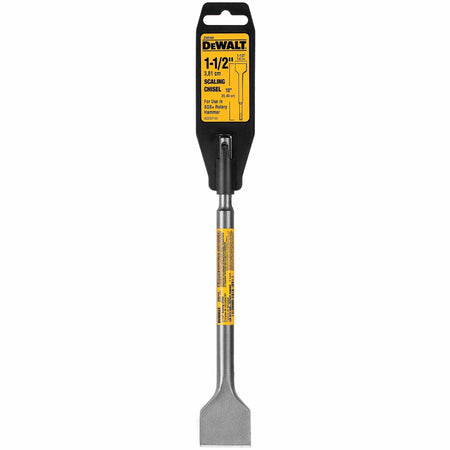 DEWALT DW5349 1-1/2" x 8" SDS PLUS Scaling Chisel | Heavy-Duty Rotary Hammer Accessory