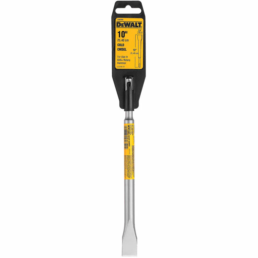 DEWALT DW5350 10" x 3/4” SDS PLUS Cold Chisel | Heavy-Duty Rotary Hammer Accessory