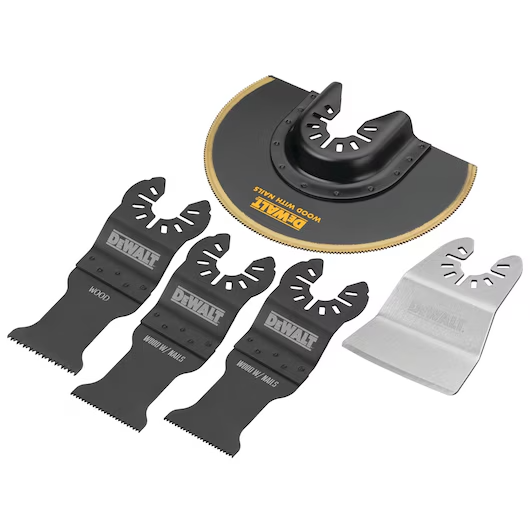 DeWalt DWA4216 5-Piece OSC General Purpose Kit for Multi-Tool Applications