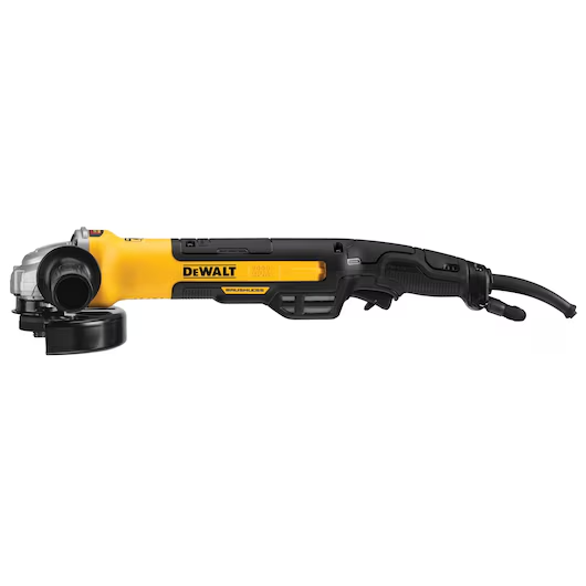 DeWalt DWE43265N 5/6 Inch Brushless Small Angle Grinder with Rat Tail Handle and KICKBACK BRAKE, No Lock-On