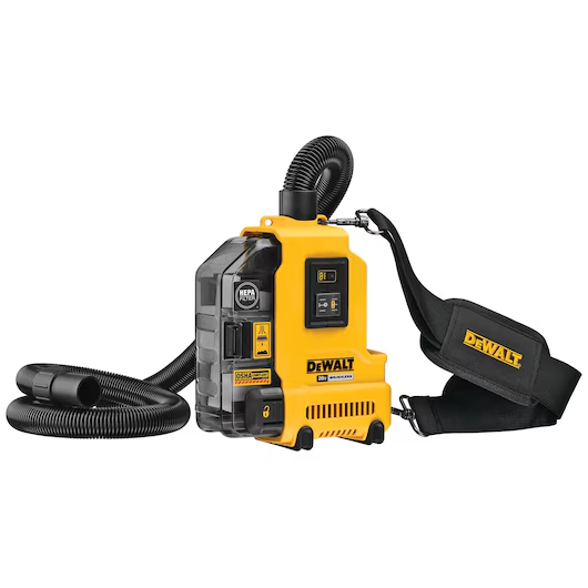 DEWALT DWH161B 20V MAX Brushless Universal Dust Extractor Tool-Only | Compact Lightweight OSHA-Compliant Dust Collection System