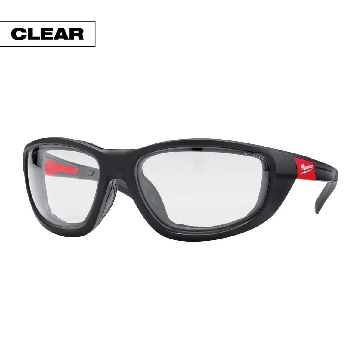 Milwaukee 48-73-2041 Performance Safety Glasses w/ Gasket - Fog-Free Lenses
