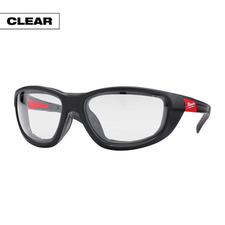 Milwaukee 48-73-2041 Performance Safety Glasses w/ Gasket - Fog-Free Lenses