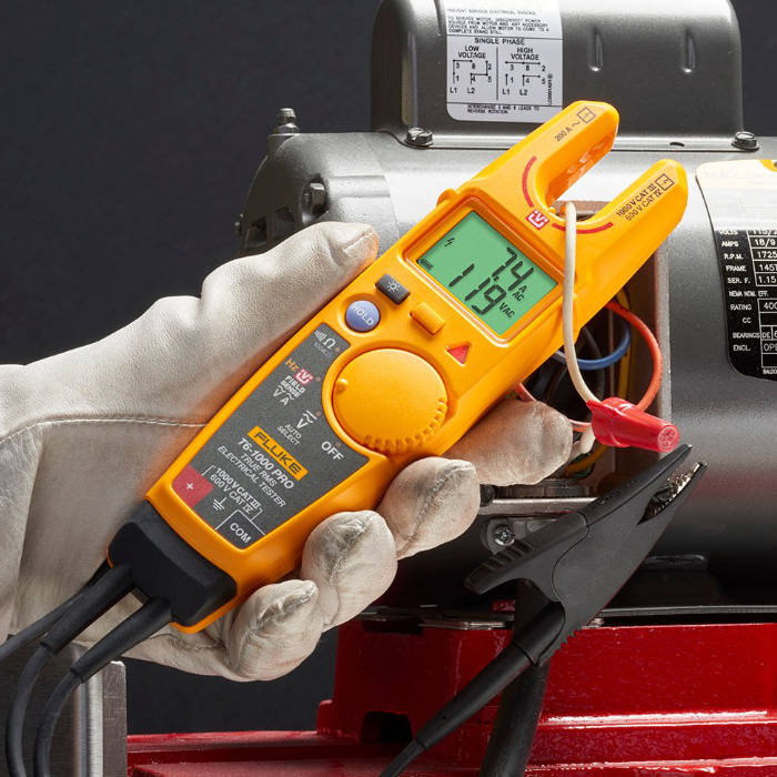 Fluke T6-1000 Pro Electrical Tester True RMS Voltage & Current Tester image 2