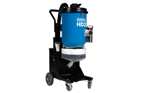 Bartell HD2 HEPA Dust Extractor 240 CFM Dual Motor Industrial Vacuum