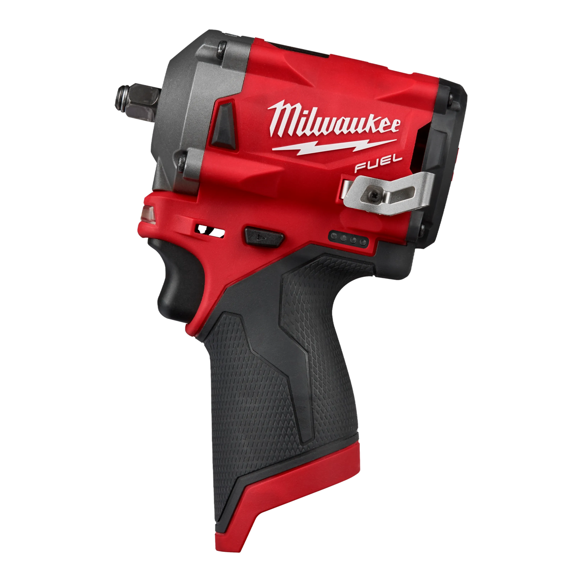 Milwaukee 2554-20 M12 Fuel 3/8 Inch Stubby Impact Wrench Compact High Torque Cordless Wrench