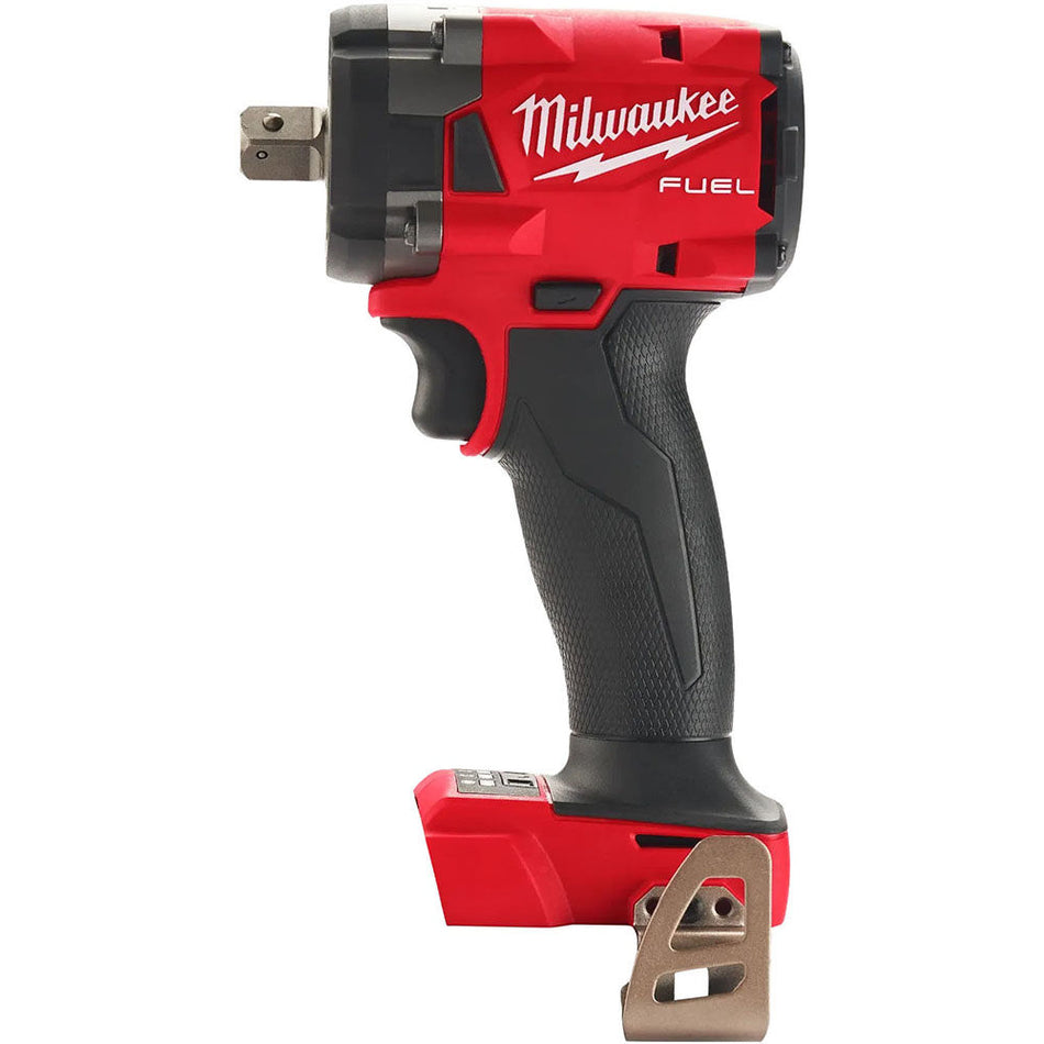 Milwaukee 2755-20 M18 FUEL 1/2" Compact Impact Wrench with Pin Detent – Cordless Power and Precision