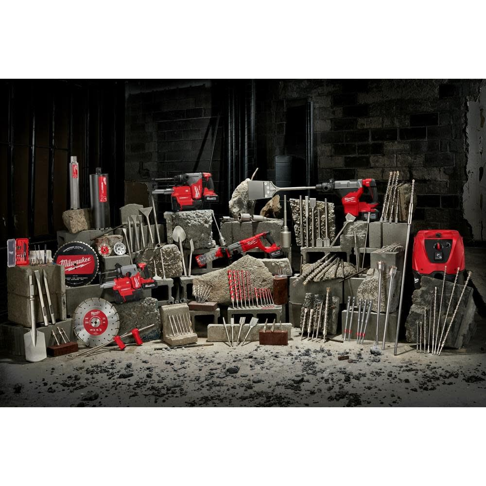 Milwaukee 48-20-5140 SDS-Max Spline 2-1/2 in. Thick Wall Carbide Tipped Core Bit image 3