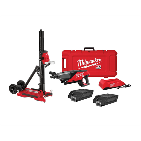 Milwaukee MXF301-2CXS MX FUEL Handheld Core Drill Kit with Stand