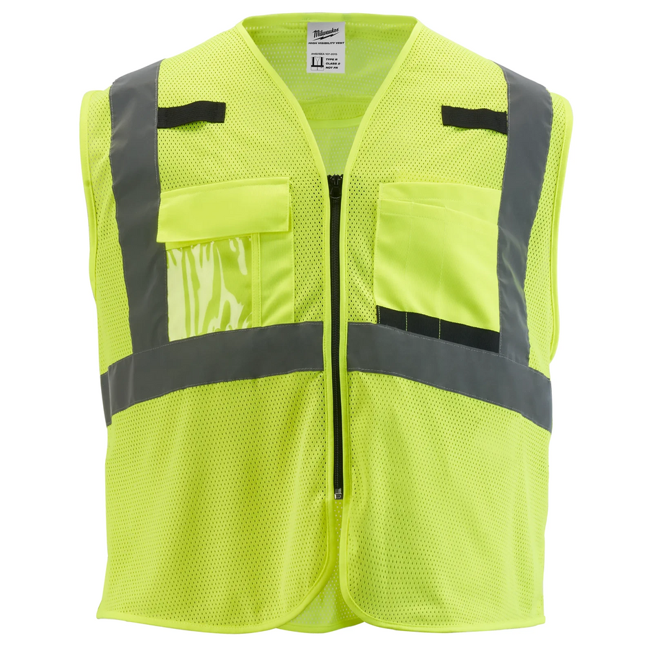 Milwaukee 48-73-5112 Class 2 High Visibility Mesh Safety Vest