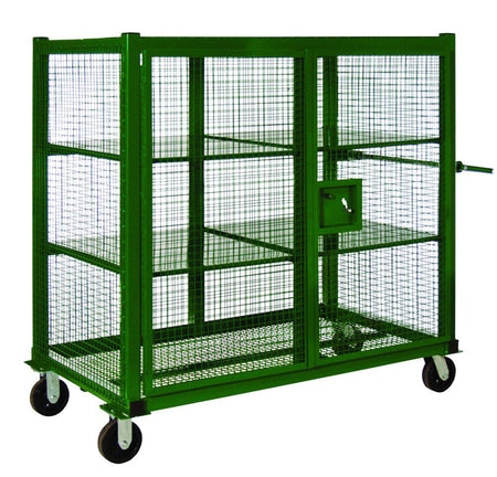 Southwire 784920 Heavy Duty Steel Utility Cart – 3 Shelf Mobile Storage Cart