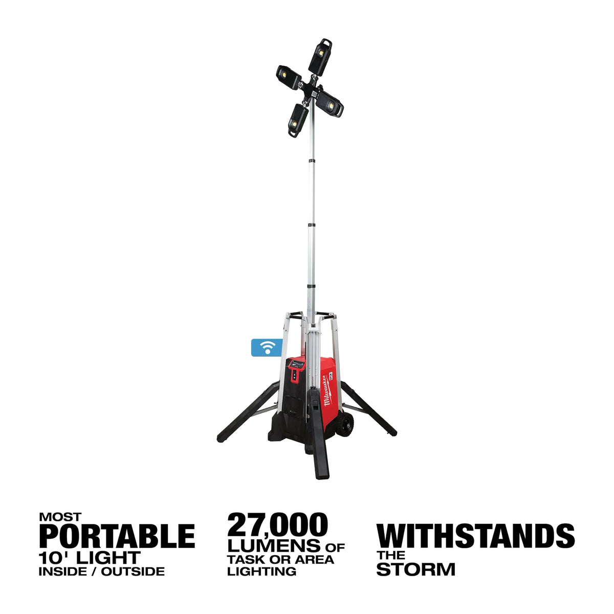 Milwaukee MXF041-1XC FUEL ROCKET Tower Light Kit image 2