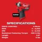 Milwaukee 2551-22 M12