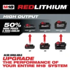 Milwaukee 48-11-1852 M18 18V 5.0Ah REDLITHIUM XC Extended Battery - 2pk