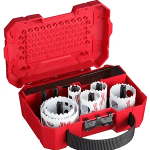 10PC HOLE DOZER Electricians Hole Saw Kit ToolKing