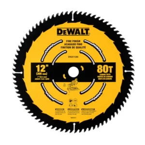 12 in Fine Finish Saw Blade (80 Tooth) ToolKing