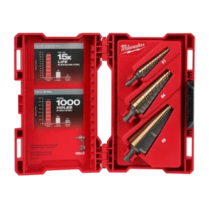 Cobalt Step Bit Kit (3PC) – Toolking.com