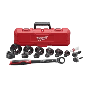 Milwaukee 49-16-2694 EXACT 1/2" to 2" Hand Ratchet Knockout Set | Toolking.com