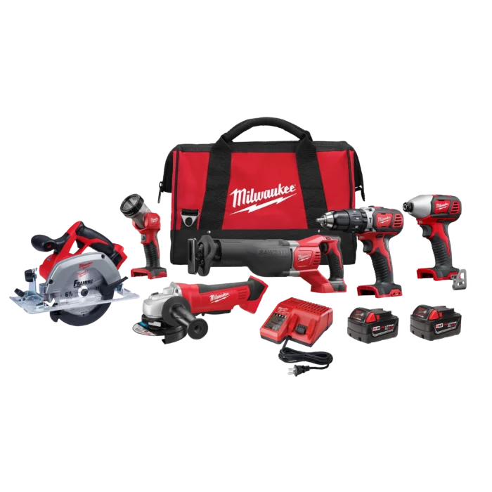 M18 Cordless 6-Tool Combo Kit – ToolKing M18 Cordless 6-Tool Combo Kit – ToolKing