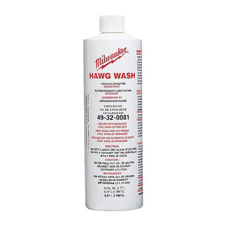 MILWAUKEE 49-32-0081 Hawg Wash Lubricant – 16 Oz. Bottle, Pk12 MILWAUKEE 49-32-0081 Hawg Wash Lubricant – 16 Oz. Bottle, Pk12