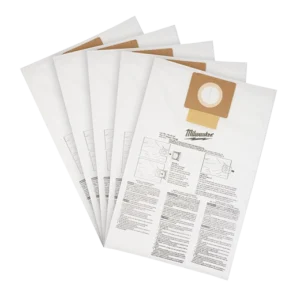 MILWAUKEE Fleece Dust Bags (5PK) – 6 Gallon ToolKing