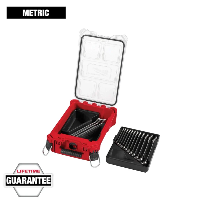 Metric Combination Wrench Set with PACKOUT™ Compact Organizer Metric Combination Wrench Set with PACKOUT™ Compact Organizer