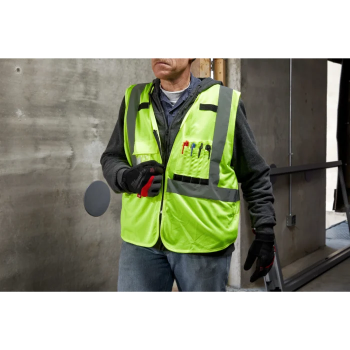 Milwaukee Class 2 High Visibility Safety Vest ToolKing orange Milwaukee Class 2 High Visibility Safety Vest ToolKing orange