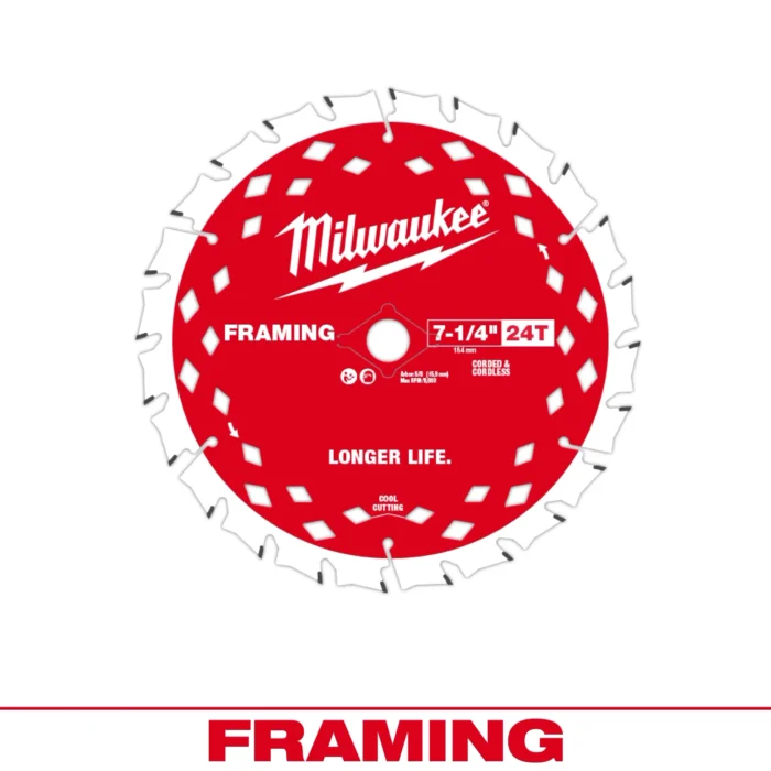 Milwaukee Framing Circular Saw Blades ToolKing Milwaukee Framing Circular Saw Blades ToolKing